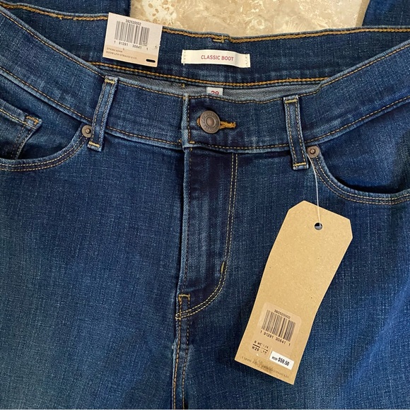 🆕 Levi's Classic Bootcut Jeans / Sz 8 - Picture 4 of 6